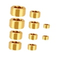 thumbnail image 2 of Kit surtido de 10 tapones NPT de latón Colamx accesorios de repuesto para tuberías livianos, 2 of 8