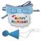 thumbnail image 1 of Baberos y sombreros para perros y gatos, bonitos sombreros para disfrazarse, babero, divertidos accesorios de fotografía, regalo para fiesta de cumpleaños, babero y sombrero azules, 1 of 12