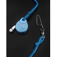 thumbnail image 6 of BLUEWING Blue Water Outrigger Halyard Line Lock Pulley Aluminium Alloy Fishing Line Lock Pulley with Stainless Steel Snap Swivel for Offshore Fishing, Line Lock Single Blue, 6 of 7