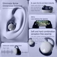 thumbnail image 6 of xjwjuw Mini Wireless Earbuds, In-Ear Bluetooth 5.3 Headphones, Noise Reduction, Sound Isolation, Side Sleep Friendly, Long Battery Life, Comfortable Fit, Music, Calls, Gaming, Travel Earplugs, 6 of 9