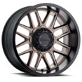 thumbnail image 2 of 18" Bronze With Black Lip 231 Butcher Wheel by Ultra Wheel 231-8982BZ+12 Fits select: 2006-2008,2012 DODGE RAM 1500, 2 of 2