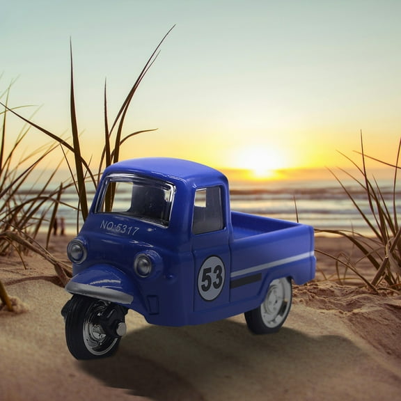 Educational Tricycle Model Toy - Brain Teaser Desk Collectible for Kids Mini 3 Wheel Vehicle - Learning