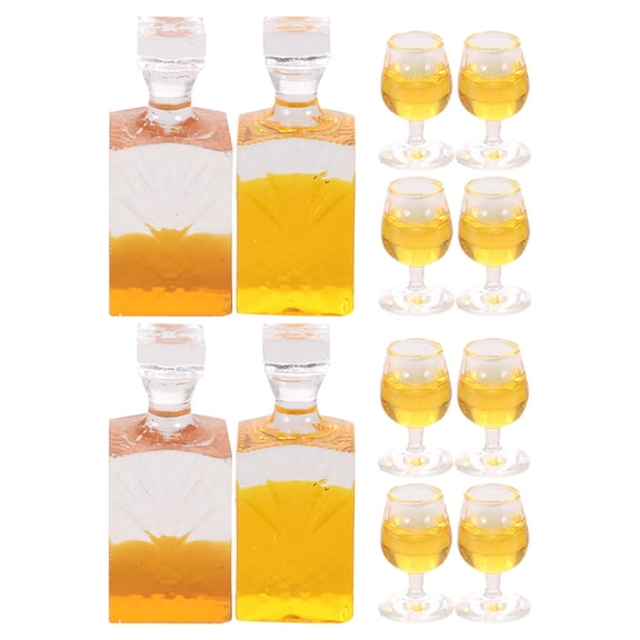 GAXIRE Miniature Bottle Toy Sets Assorted Styles for Collectors and Kids Play