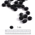 thumbnail image 3 of Empava 10 lbs. 1.0-in Onyx Black Drop Beads Reflective Fire Glass Beads for Gas Fire Pit, 3 of 6