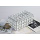thumbnail image 1 of Caja de pañuelos de cristal de estilo europeo, sencilla, para el hogar, la sala de estar, la mesa de café, la caja de papel, la servilleta de escritorio, la caja de almacenamiento de cosméticos, 1 of 6