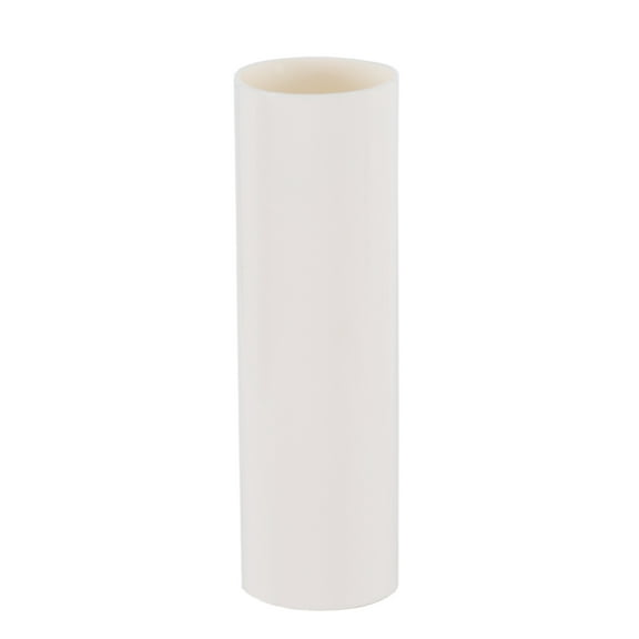 B&P Lamp® 2" Ht., White Plastic Candle Cover, Standard Base