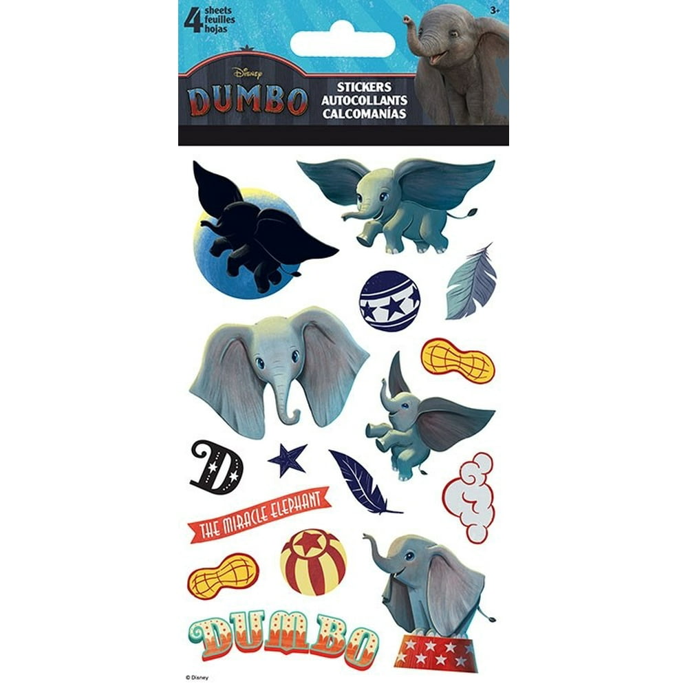 Dumbo Classic Standard Sticker 4 sheet