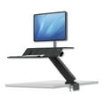 thumbnail image 6 of Fellowes Lotus RT Sit-Stand Workstation 48 x 30 x 49.2 Black 8081501, 6 of 9