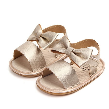

Binpure Baby Soft Toddlers Monochrome Silicone Anti Slip Velcro Closure Sandals