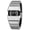 Silver Black, variant on Classic Unisex Women's Men's Digital Multifunction Sports Watch Stainless Steel Band Square Waterproof Electronic Led Watch