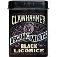 thumbnail image 2 of Clawhammer Organic Mints | USDA Certified Organic, Gluten Free, Non-GMO, Kosher | Black Licorice, 30 Count Tin - Pack of 3, 2 of 4