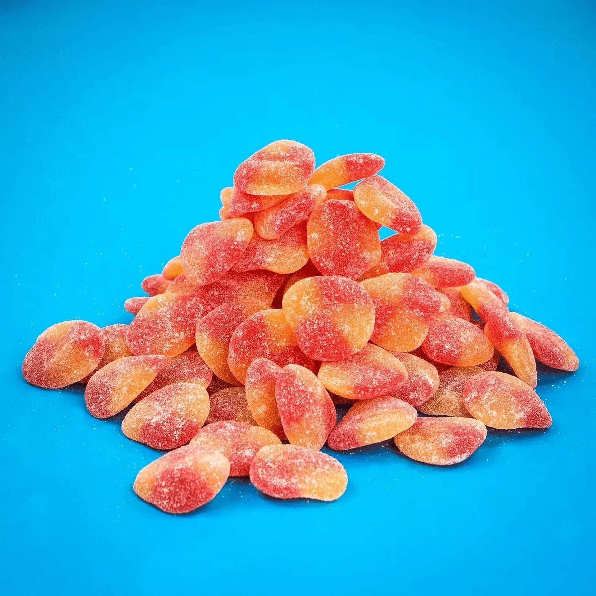 Peaches, Soft & Chewy Gummi Candies Bulk Delicious Candy (5 Pounds)