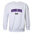 thumbnail image 1 of W Republic 562-238-WHT-01 Sweat-Shirt Col Rond en Molleton pour Hommes Stephen F. Austin State Lumberjacks Dad, Blanc - Petit, 1 of 1