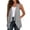 Gray, variant on Vivianyo HD Women's Sleeveless Open Front Vest, Asymmetric Hem Casual Cardigan, All Season Layering Outerwear for Daily Shopping Trips, Sizes S-2XL