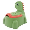 thumbnail image 4 of Child Toilet, Comfortable Rubber Base Thickening Convenient Modern Dinosaur Style Toddler Potty For Training Plastic, 4 of 7