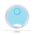 thumbnail image 3 of Latrodar Portable GPS Tracking Bluetooth 5.0 Mobile Key Tracking Smart AntiLoss Device Budget-Friendly Pet Keys Wallet Bag Light Blue Home Stuff, 3 of 5
