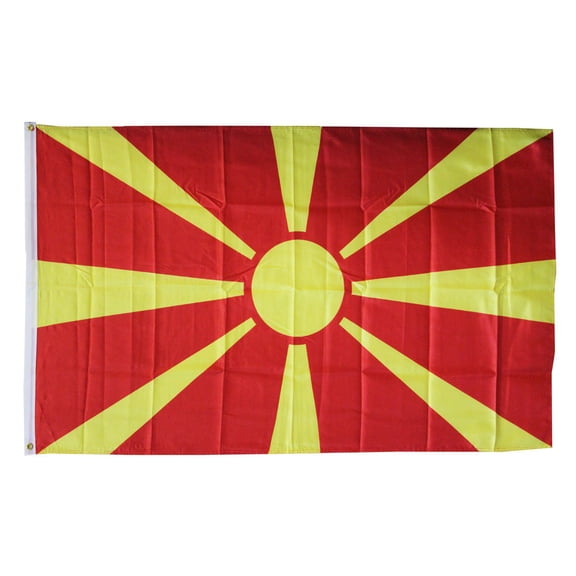 Macedonia, Republic of - 3'X5' Polyester Flag