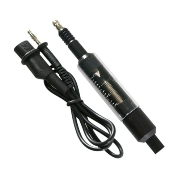 lacooooppia Auto Spark Plug Tester Spark Plug Spark Gauge Transparent Window Tool Ignition Coil Tester for Motorcycle Repair