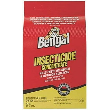 Bengal 33100 Liquid Insecticide 2oz Concentrate Roach Ant Etc Bug Killer 6756076
