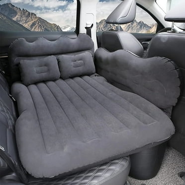 Fixartoo Suv Air Mattress Travel Camping Bed with 2 Pillows & Electric Pump Dedicated Mobile Cushion Inflatable Bed for Suv Trunk and Rear Seat