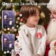 thumbnail image 3 of Calendario de Adviento con 24 insignias, caja de concepto de tiempo de aprendizaje, cuenta atrás de Navidad, creativo, diferentes sorpresas, 2023, 3 of 4