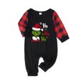 thumbnail image 1 of Pijamas Navideñas Conjunto de pijama navideño a juego de 2 piezas Conjunto de ropa de estar cómoda Kuymtek Rojo*T 18/24 M*Bebé Única para Unisex, 1 of 6