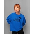 thumbnail image 2 of Be Transformed, Butterfly Sweatshirt Women -Smartprints Designs, Female Medium, 2 of 4