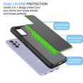 thumbnail image 2 of Takfox for Samsung A52 Case, Galaxy A52 Case, Galaxy A52 5G Case, Shockproof Hard Plastic Scratch Resistant Bumper Rubber Grip Sturdy Full Body Protective Phone Cases-Green, 2 of 6