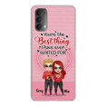 thumbnail image 3 of Custom Personalized Couple Phone Case - Valentine's Day Gift Idea For Couple -, 3 of 5