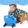 thumbnail image 7 of BMOUO Kids Case for Onn 8.1 Inch Core Tablet 2026 Model, Lightweight Foldable Kickstand Shockproof Handle Design Case for Onn 8.1 2026, Blue, 7 of 7
