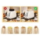 thumbnail image 5 of Bolsas reutilizables para tostadora, antiadherentes, para sándwiches tostados, bolsas de plástico fáciles de abrir, 10 bolsas para sándwiches tostados B, 5 of 5
