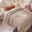 30 Doeskin Brown, variant on U by Bedsure Tufted Boho Comforter Set Full, Doeskin Brown, 3 Pieces Farmhouse Shabby Chic Embroidery Bedding Set, Soft Jacquard Comforter for All Seasons