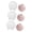 3, variant on Striped Sphere Silicone Easy Demolding For Soap Resin Casting