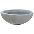 thumbnail image 1 of Sunnydaze Weather-Resistant Polyresin Double-Walled Percival Outdoor Flower Pot Planter - 20.75" - Gray - 1 Planter, 1 of 10