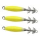 thumbnail image 4 of Anzuelos luminosos de calamar shamjiam 3x cebo de pesca Artificial de agua salada, 4 of 8