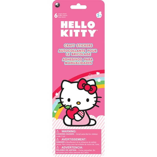 sandylion hello kitty stickers 6 pkg pk 6 trends international walmart com