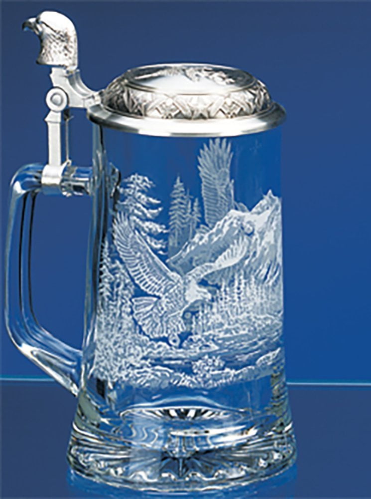 Glass Beer Stein with Lid Groomsmen Gifts Beer Glass Unique Gifts for