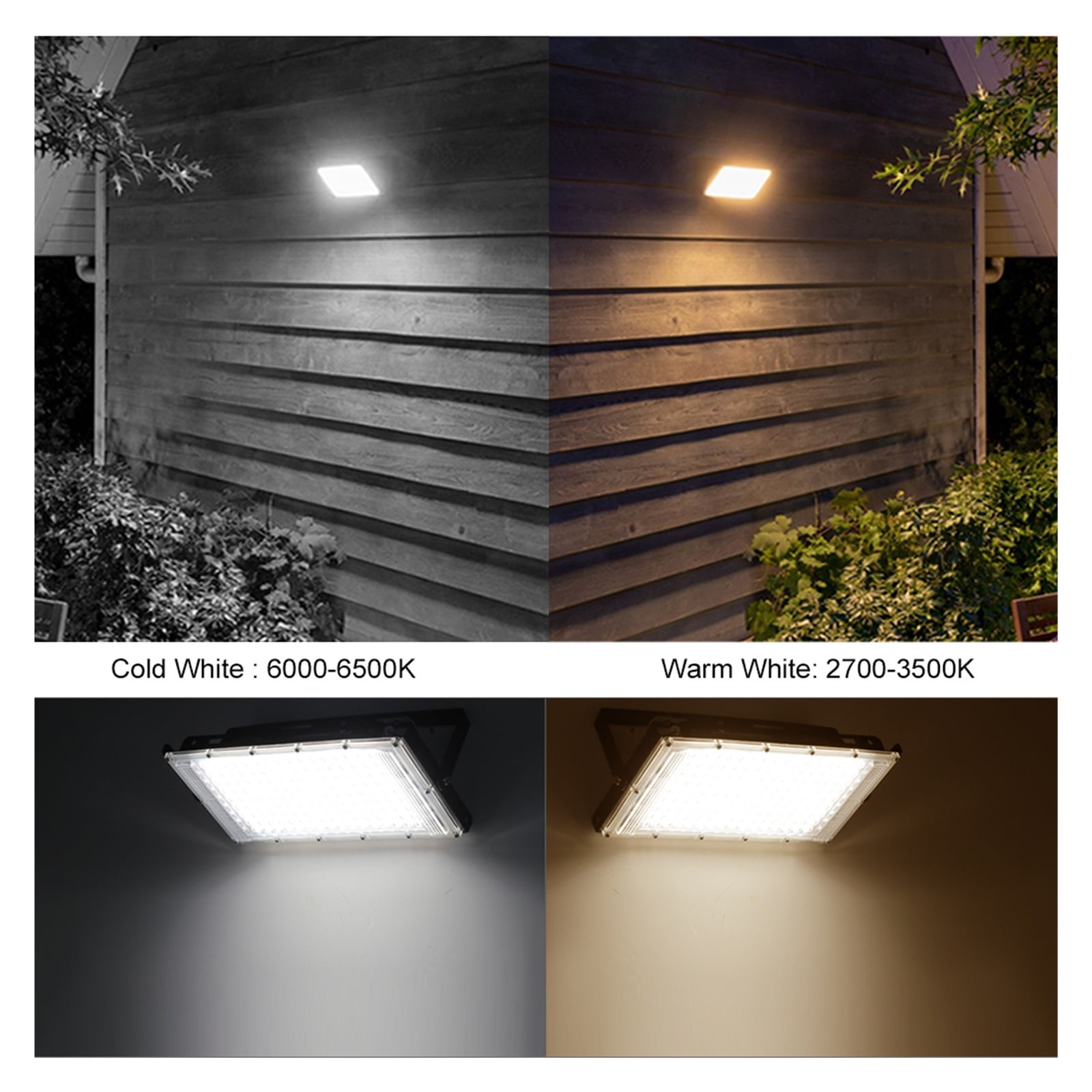 50W 100W 150W Led Flood Light IP65 Waterproof Outdoor Floodlight Spotlight LED Reflector Street Lamp Wall Flood Lights - Wide Angle Beam