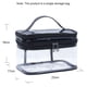 thumbnail image 2 of Caja de bolsa de maquillaje de doble capa, portátil de celosía, almacenamiento multifuncional, lavado y maquillaje, 1 ud., 2 of 5