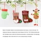thumbnail image 3 of Wosthever Calcetín de Navidad Escena del hogar Disposición Prop Adorable Año Nuevo Bolsa de regalo Colgante de Navidad Prop Festival Adornos Kits de decoración para fiestas Patrón de anciano Wosthever HA068975-01, 3 of 6