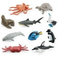 thumbnail image 4 of OUSITAID OUSITAID 10Pcs Simulation Ocean Animals Model Creative And Realistic Action Figures For Home Car Office Decoration, 4 of 6