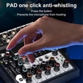 thumbnail image 3 of Portable Bluetooth Audio Mixer Console 5 Channels Soundcard USB Play, 3 of 5
