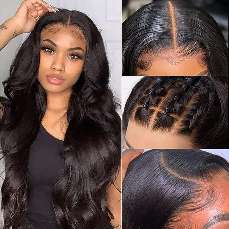 Lace frontal 13x6 pre plucked bleached knots best sale