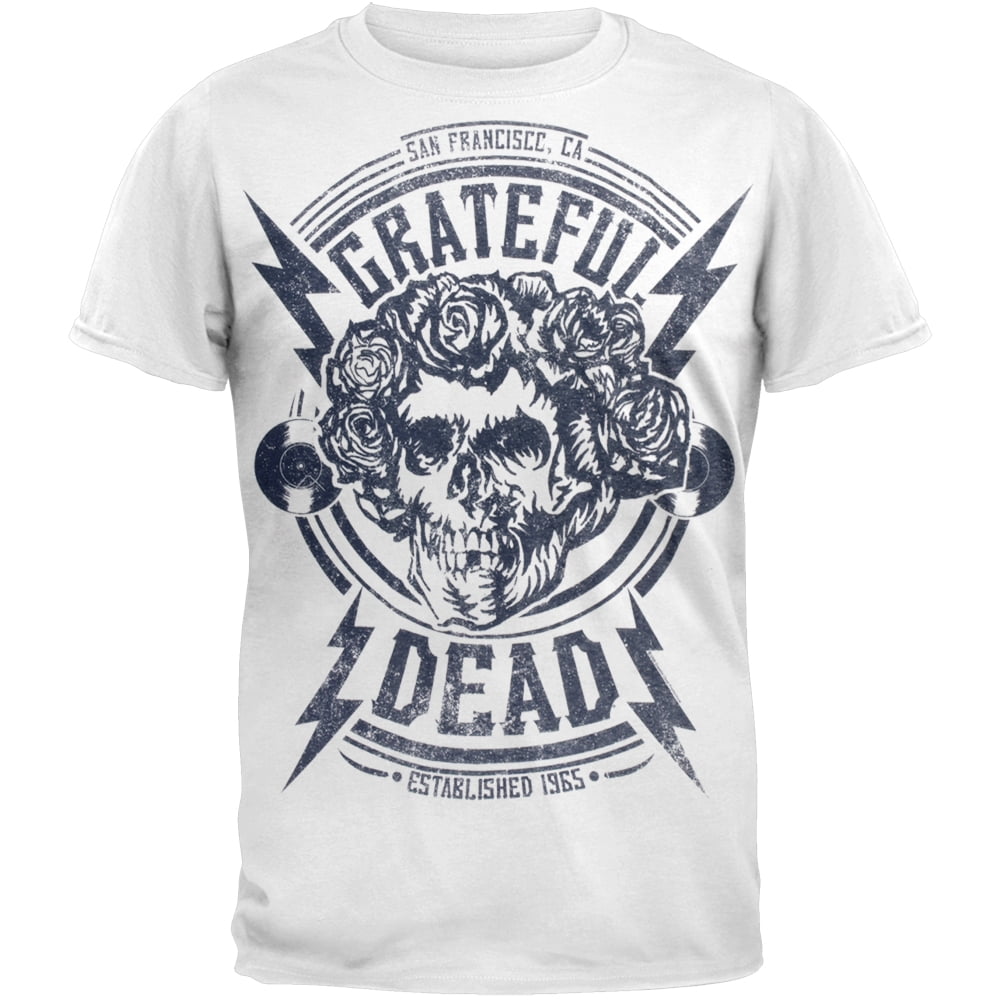 Details about   Grateful Dead Inspired Truckin' License Plate Men's T-Shirt Tee 