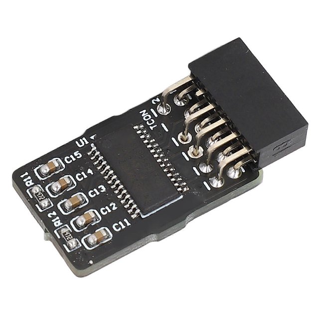 TPM2.0 Module GA 12-1 pin 2x6P TPM2.0 Encryption Security Module for DDR4 Memory Motherboards