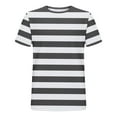 thumbnail image 3 of JXMVOJ Men's Cotton Polyester T-Shirts Casual Basic Crew Neck Short Sleeve Tee Shirts With Pocket Spring, 3 of 4