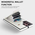 thumbnail image 4 of Wallet Case for Samsung Galaxy S22 Ultra, Vintage Premium PU Leather Ultra Slim Case with Card Holder, Protective Anti-drop Magnetic Clasp Phone Case for Samsung Galaxy S22 Ultra, White, 4 of 7