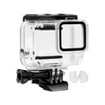 thumbnail image 1 of Waterproof Housing Case Only for Go Pro Hero 7 White & Silver, Protective 45m Underwater Dive Case Shell with Bracket Accessories for Go Pro Hero 7 White & Silver Camera with 12pcs Anti- Fog Inserts, 1 of 6