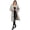 White, variant on Women's Fashion Coat Winter New Leopard Print Hooded Long Sleeved Mid Length Warm Coat Coat winter coats for women