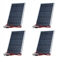 thumbnail image 1 of 4X Kit de Panel Solar de 12 V, Generador de Células Solares Recargable Portátil para Exteriores de 30 W de Potencia Completo para el Hogar, 1 of 8